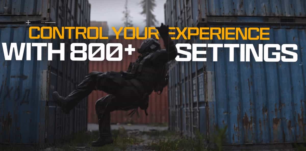 pc mw4 settings
