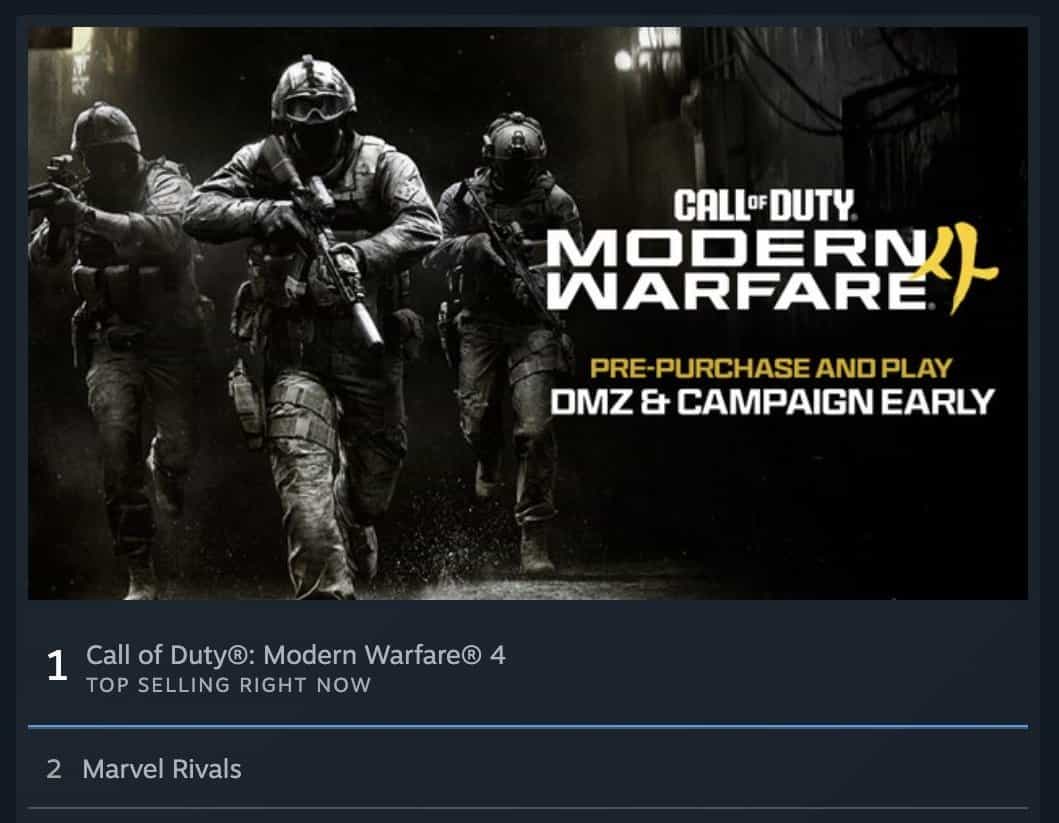 MW4 Steam